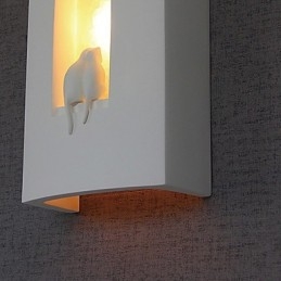 Weiße moderne kurze Mode Wandleuchte Nachttisch Wandleuchte Spiegelleuchte Schlafzimmer Wandleuchte