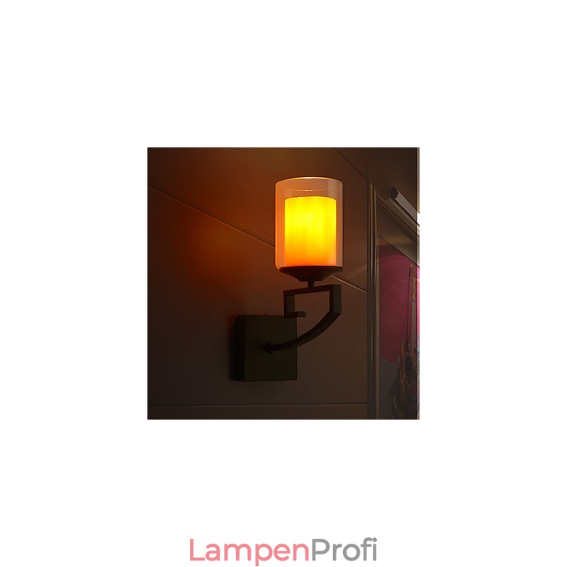 Retro Glas Einfache Single Head Wand Lampe Licht Wand Leuchter Kristall Moderne Zeitgenössische Metall