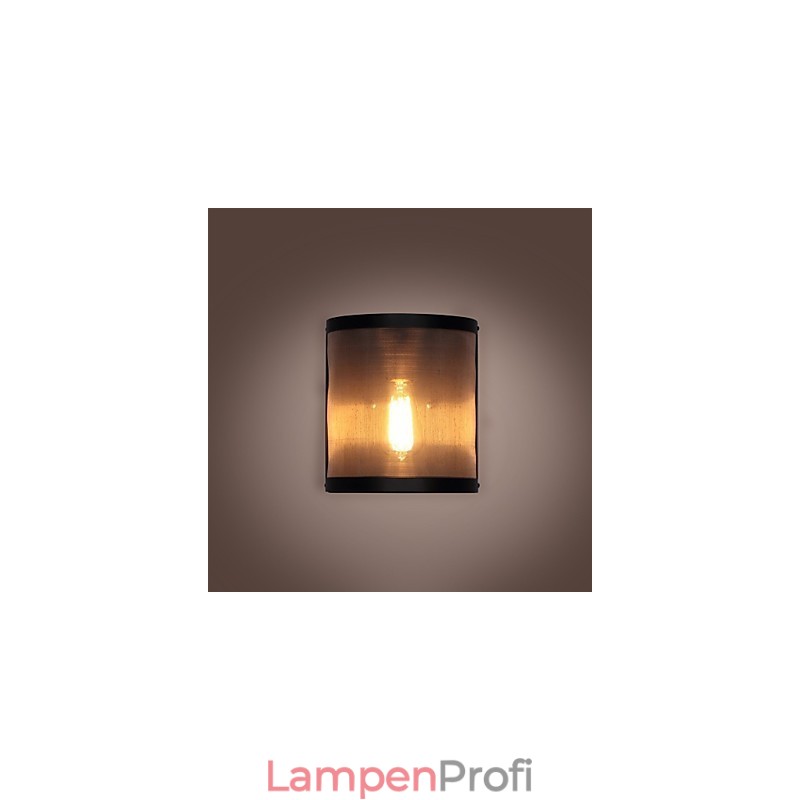 Vintage-Stil Einfachheit Stahldrahtgeflecht und Metall Wandleuchte Wohnzimmer Flur Dachboden Garage Keller Wandlampe