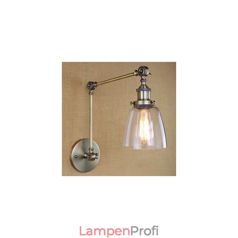 Retro Vintage Exklusive Hotel Lobby Schlafzimmer Nachttisch RACK Antike Bronze Dekorative Wandleuchte