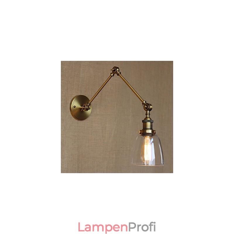 Retro Vintage Exklusive Hotel Lobby Schlafzimmer Nachttisch RACK Antike Bronze Dekorative Wandleuchte