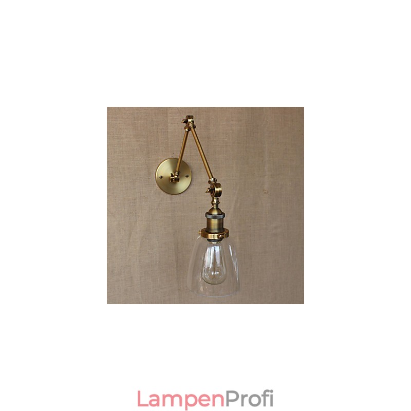 Retro Vintage Exklusive Hotel Lobby Schlafzimmer Nachttisch RACK Antike Bronze Dekorative Wandleuchte