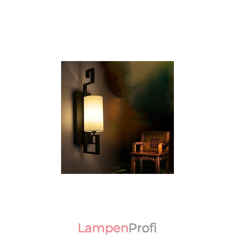 Moderne amerikanische Stil antike Lampe Wohnzimmer Schlafzimmer Hotelzimmer weiße Tuch Wandleuchte