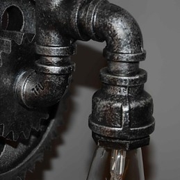 Kreative Eisen Bar Restaurant Bar Gang Wandleuchte Wandleuchte Loft Industrielle Gang Persönlichkeit zu tun die alten Wasserleitungen