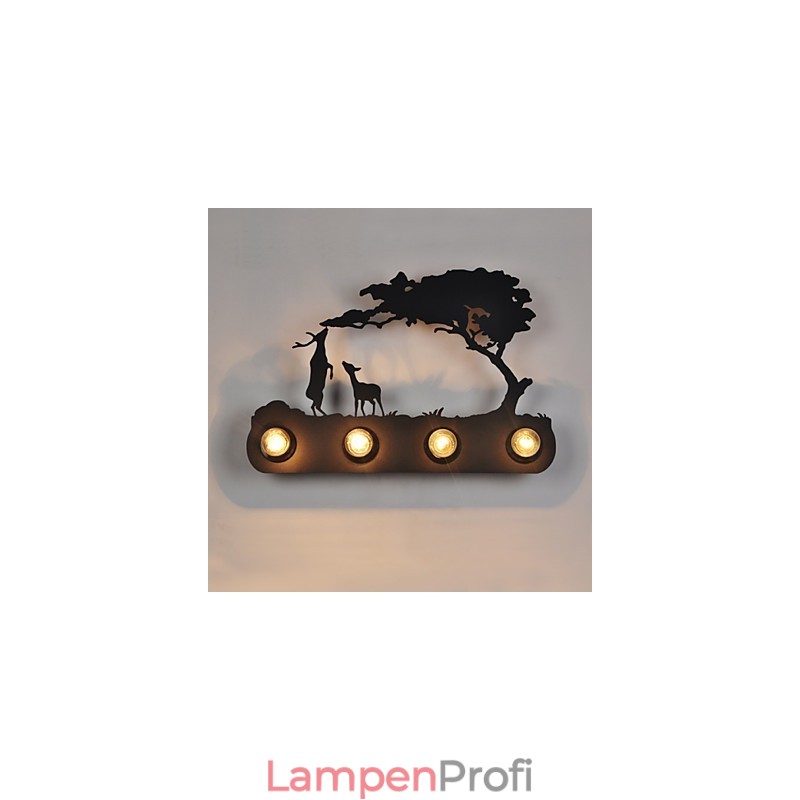 4 Lichter American Village Pastoral LOFT Stil Schlafzimmer Gang Eisen Retro Wandleuchten