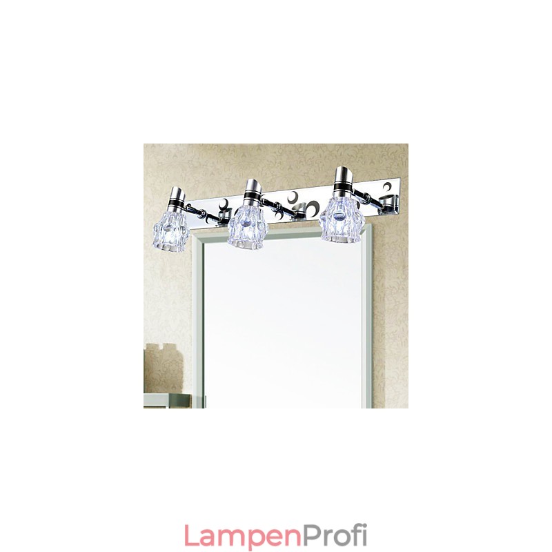 Neu eingetroffen Waschwandbeleuchtung Einfarbige weiße Lampe für Spiegelfront-Hardware Metallplatte Badezimmer-Wandleuchte