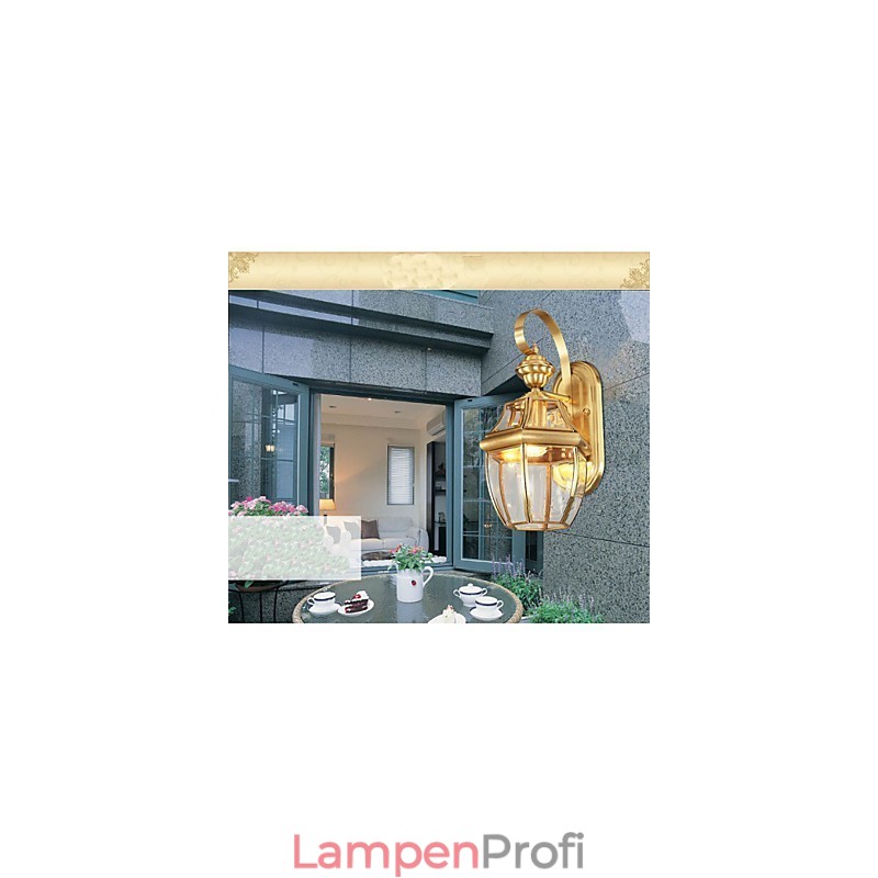 Gartenlampe Vollkupferlampe Außenlampe Wasserdichte Lampe
