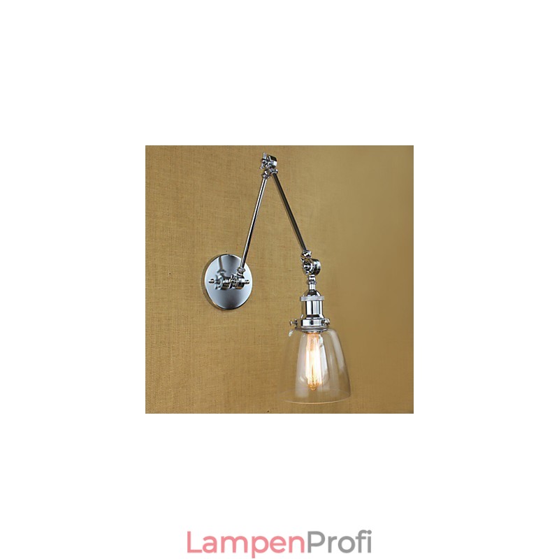 Chrom Glas Doppel Arm Einstellbare Silber Bar KTV Nacht Aisle Restaurant Hotel Zimmer wand
