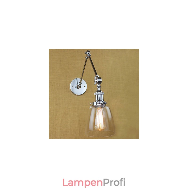 Chrom Glas Doppel Arm Einstellbare Silber Bar KTV Nacht Aisle Restaurant Hotel Zimmer wand