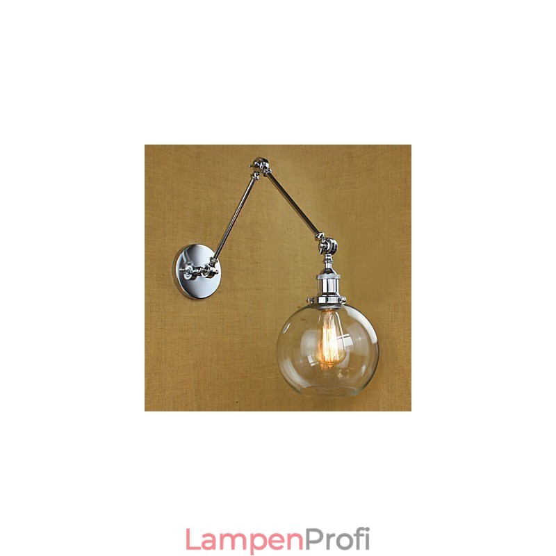 Chrom Glas Doppel Arm Einstellbare Silber Bar KTV Nacht Aisle Restaurant Hotel Zimmer wand