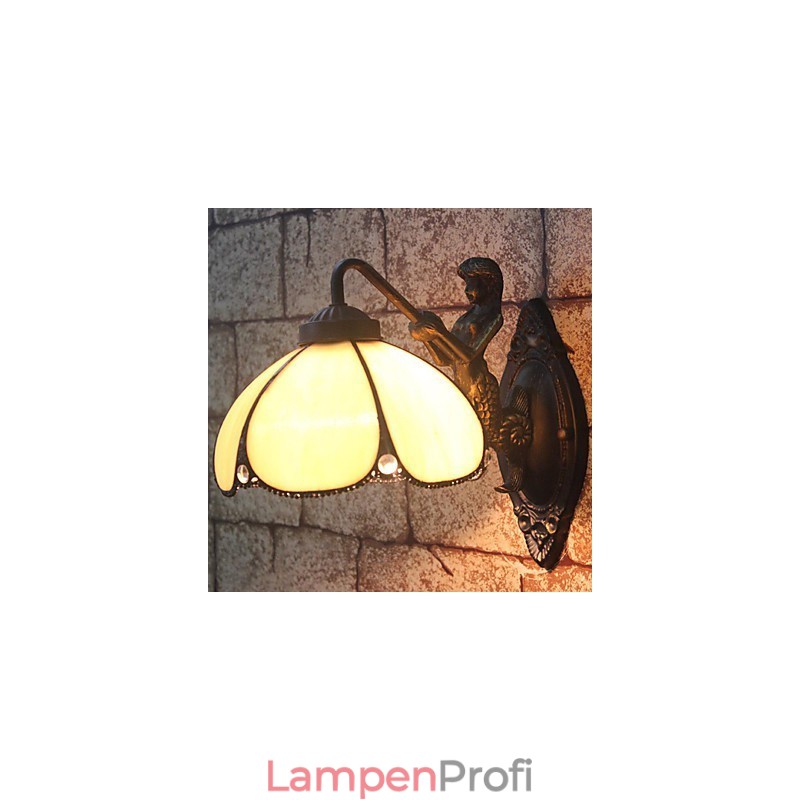 Europäische vertraglich ländliche kreative Schmiedeeisen Wandleuchte Lichter
