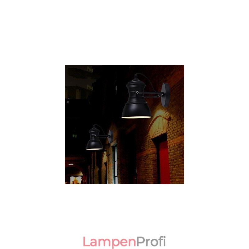 Art Deco Wandleuchter Lampe Industrielle Eisen Schild Loft Wand Lampe