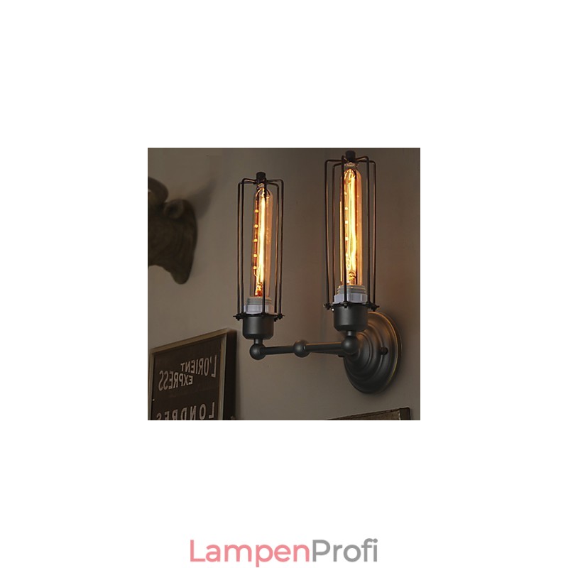 Loft American Country Retro Eisen Wandleuchte Kunst Industrie Lichter