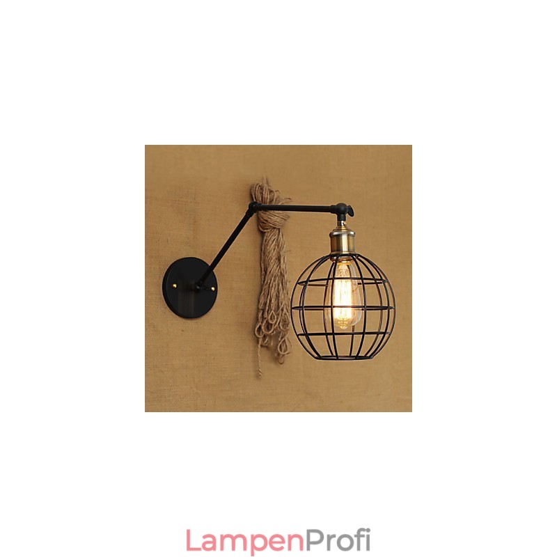 Wandleuchten Swing Lights Lesewandleuchten Mini-Stil Rustikal Lodge Metall