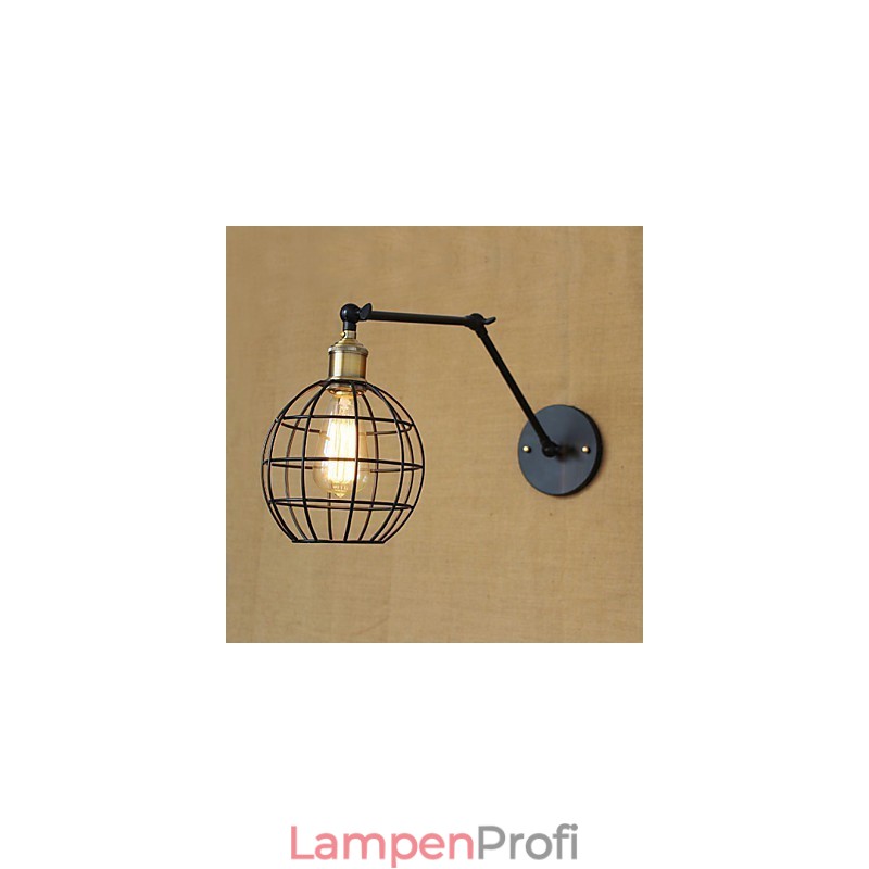 Wandleuchten Swing Lights Lesewandleuchten Mini-Stil Rustikal Lodge Metall
