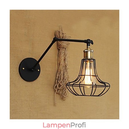 Wandleuchten Swing Lights Lesewandleuchten Mini-Stil Rustikal Lodge Metall