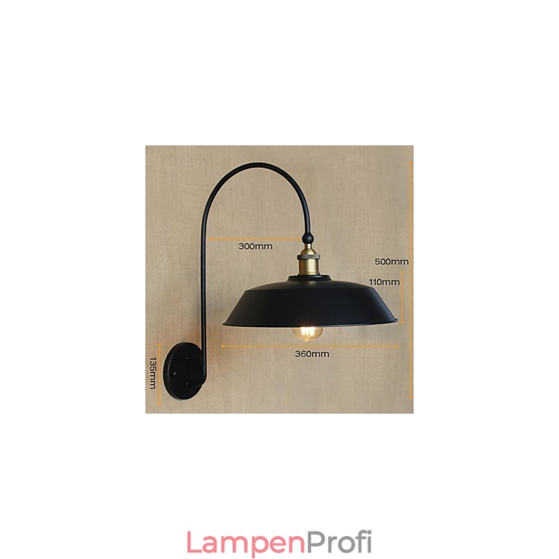 Kreative amerikanische Land Eisen Retro Runde Industrie Wohnzimmer Balkon Gang Treppe Zimmer Dekoration Lampe