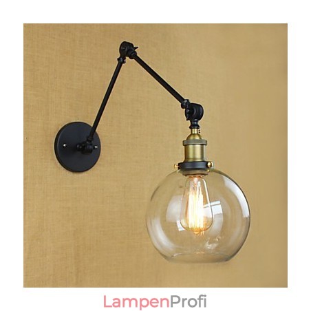 Der lange Arm der Glaswand aus Eisen, industriell, kreativ, teleskopisch, für Schlafzimmer, Retro, nostalgisch, Restaurant, faltbar, Gang Der lange Arm der Glaswand aus Eisen, industriell, kreativ, teleskopisch, für Schlafzimmer, Retro, nostalgisch, Restaurant, faltbar, Gang