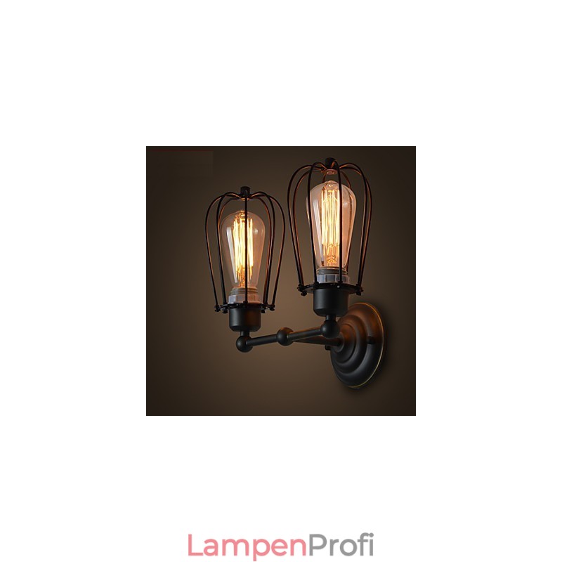 Loft American Country Eisen Kunst Antike Wandleuchte Industrie Lichter