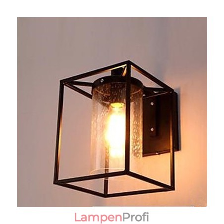 Amerikanischen Land Persönlichkeit Loft Nordic Vertraglich Stil Regentropfen Blase Glas Wand Lampe