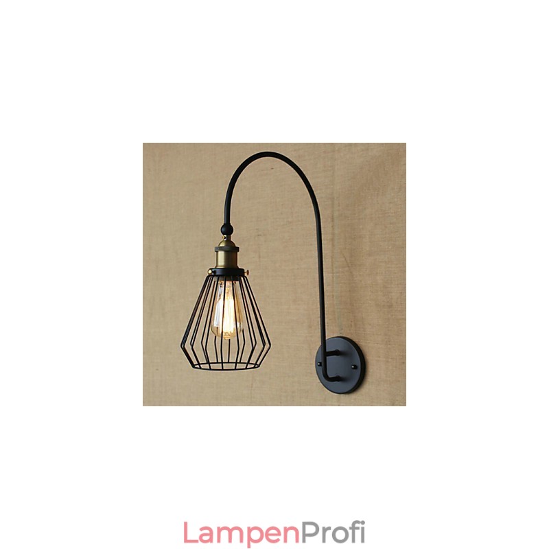 Nordischer mediterraner Stil Retro-Mode Kreative große dekorative Wandleuchte mit Einzelkopf