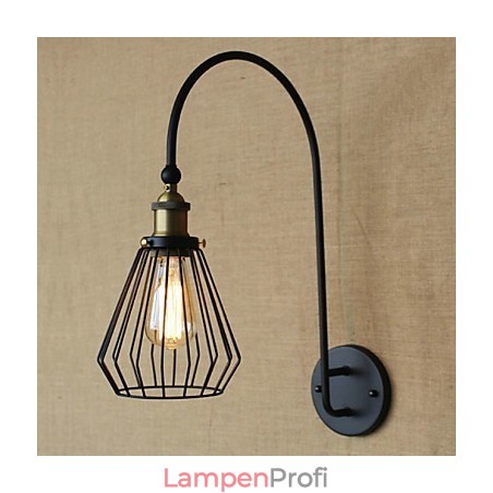 Nordischer mediterraner Stil Retro-Mode Kreative große dekorative Wandleuchte mit Einzelkopf