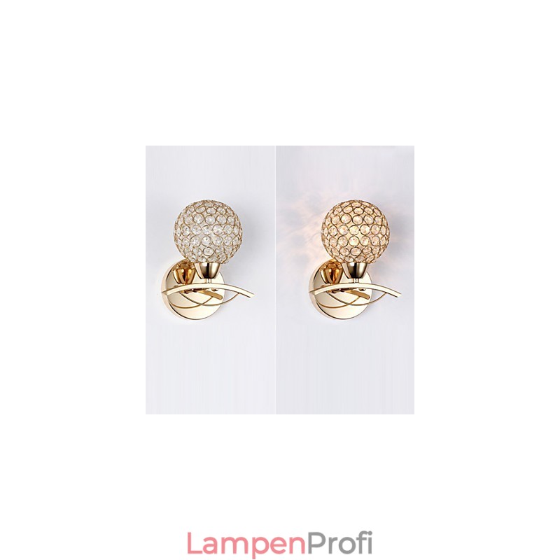 Wandleuchten Lesen Wand Lichter Kristall Mini Stil Moderne Zeitgenössische Metall