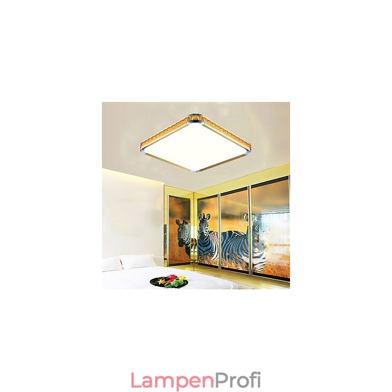 Flush Mounte Licht Luxus Moderne Acryl mit Licht Ajustable Golden Oder Silber Können wählen
