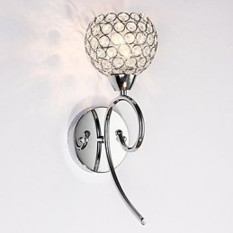 Wandleuchten Lesen Wand Lichter Kristall Mini Stil Moderne Zeitgenössische Metall