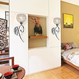 Wandleuchten Lesen Wand Lichter Kristall Mini Stil Moderne Zeitgenössische Metall