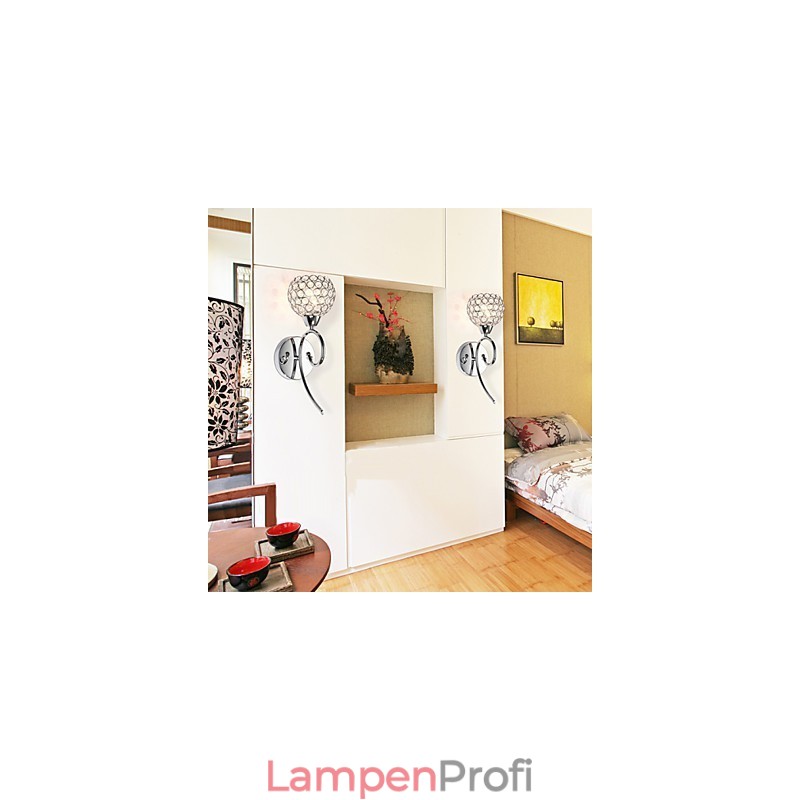 Wandleuchten Lesen Wand Lichter Kristall Mini Stil Moderne Zeitgenössische Metall