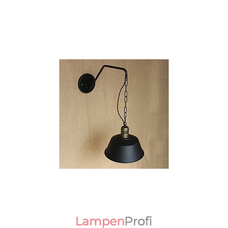 Einfache und kreative Persönlichkeit Wandleuchte Industriekette American Retro Iron Aisle Schlafzimmer Nachttisch Wandleuchte