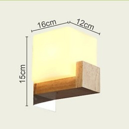 Wandleuchten Mini-Stil Modern Zeitgenössisch Holz Bambus