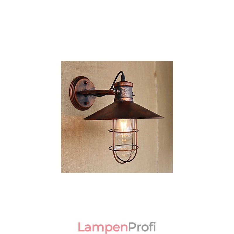 Loft Industrie Lagerhaus Kreative Wohnzimmer Balkon Wind Eisenhaltige Nostalgische Retro Pastorale Treppe Wandleuchte