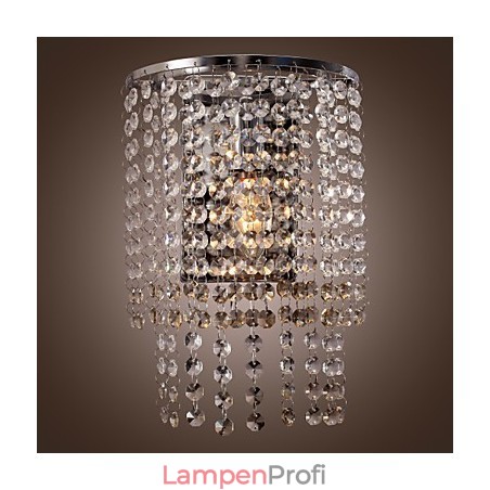 Moderne Kristall-Wandleuchte mit 1 Licht Moderne Kristall-Wandleuchte mit 1 Licht