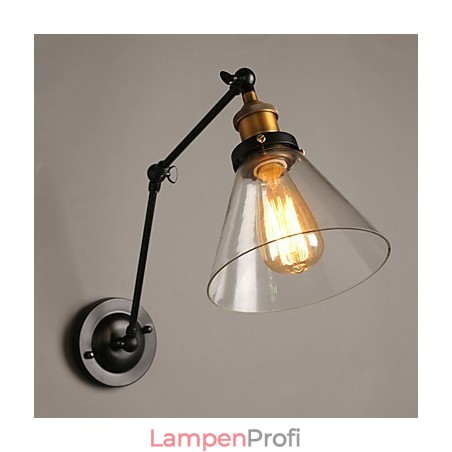 Kreative ländliche Loft Retro Titan Abschnitt Doppel Wandleuchte Licht