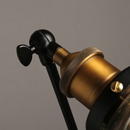 Kreative ländliche Loft Retro Titan Abschnitt Doppel Wandleuchte Licht