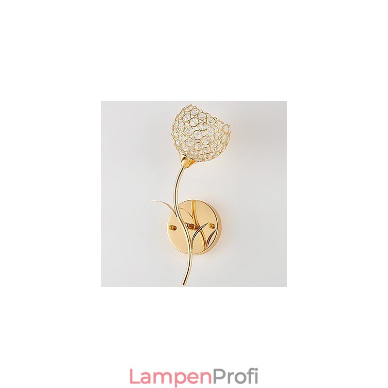 Minimalistische moderne Kristall-Wandleuchte