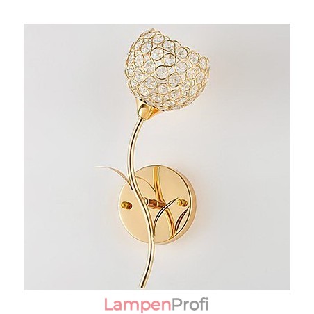 Minimalistische moderne Kristall-Wandleuchte