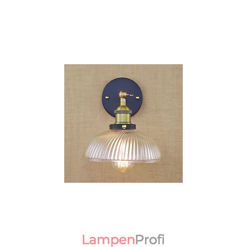 American Country Retro Creative Personality Popular Decorative Glass Wall Lamp