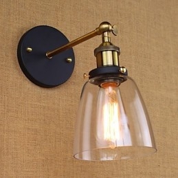 Nostalgischer amerikanischer Exporthandel der Originalmodelle, ländliche, industrielle und dekorative Wandleuchte