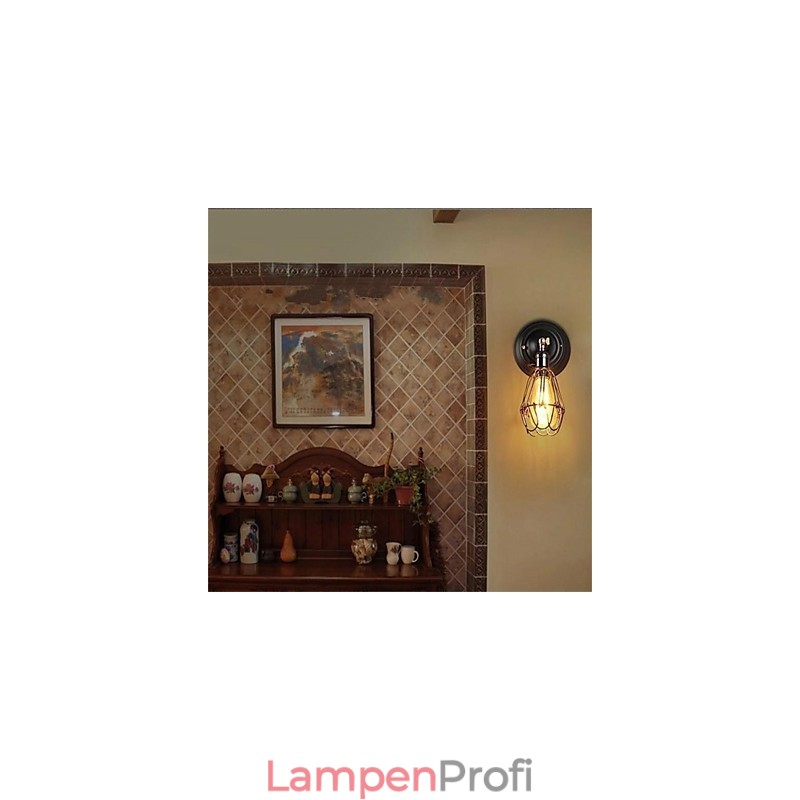 Voller Persönlichkeit Elegantes Aussehen Amerikanische Retro Käfigwand