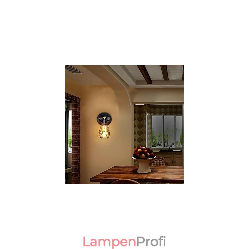 Voller Persönlichkeit Elegantes Aussehen Amerikanische Retro Käfigwand