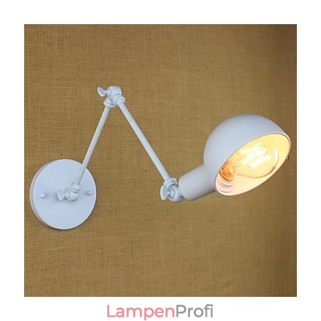 Moderne weiße lange Arm Doppel Schmiedeeisen Wandleuchte Wohnzimmer Flur Schlafzimmer Nachttisch Studie Moderne weiße lange Arm Doppel Schmiedeeisen Wandleuchte Wohnzimmer Flur Schlafzimmer Nachttisch Studie