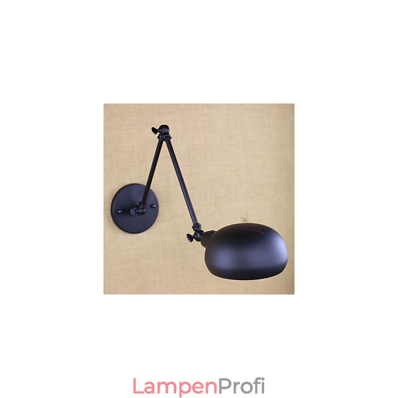 Es gibt den langen Arm des Doppelschalters Minimalist Europe Personalisierte Retro-Mode-Stil Beleuchtung Eisenwand