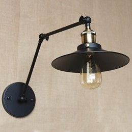 Kreativer nostalgischer Retro-Langarm der industriellen Art, faltbare, einziehbare Wand