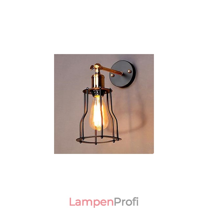 Literatur und Kunst Charakter Designer Eisenrahmen Wandlampe