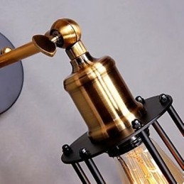 Literatur und Kunst Charakter Designer Eisenrahmen Wandlampe