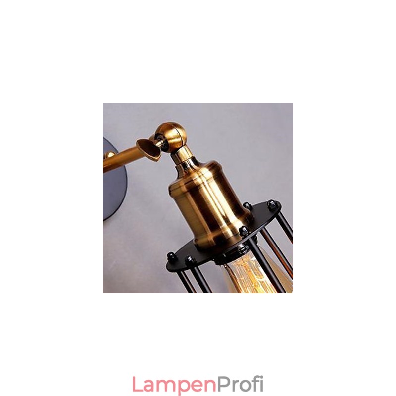 Literatur und Kunst Charakter Designer Eisenrahmen Wandlampe