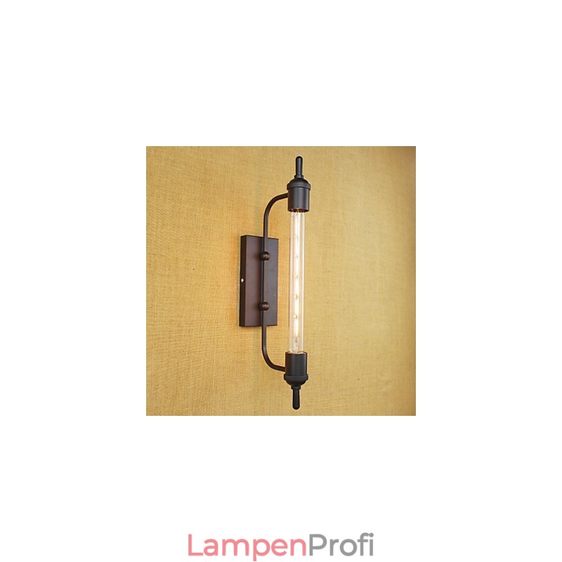 Europa und Retro Kleidung Kunst Restaurant Edison Glühbirne Flöte dekorative Wandleuchte